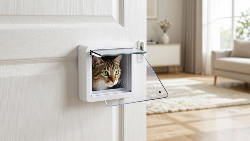 smart secure pet door installation