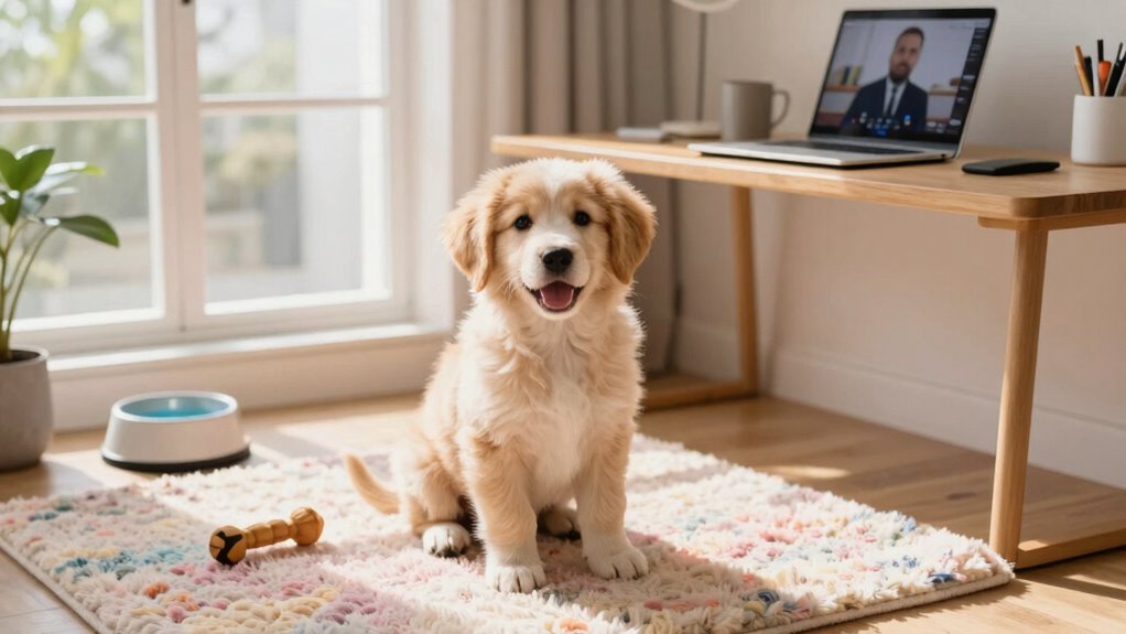 structured puppy care routine
