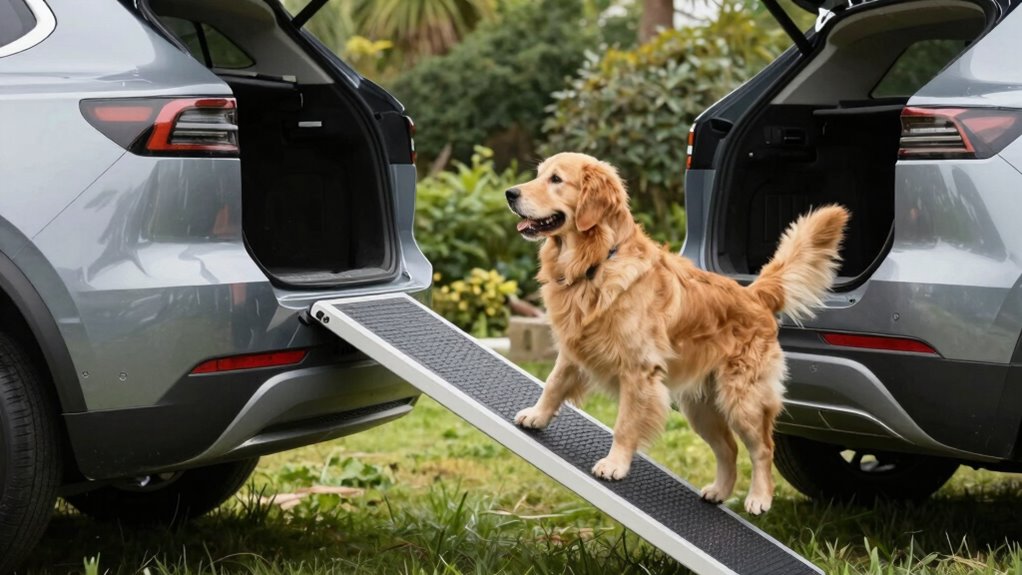 suv dog ramp safety