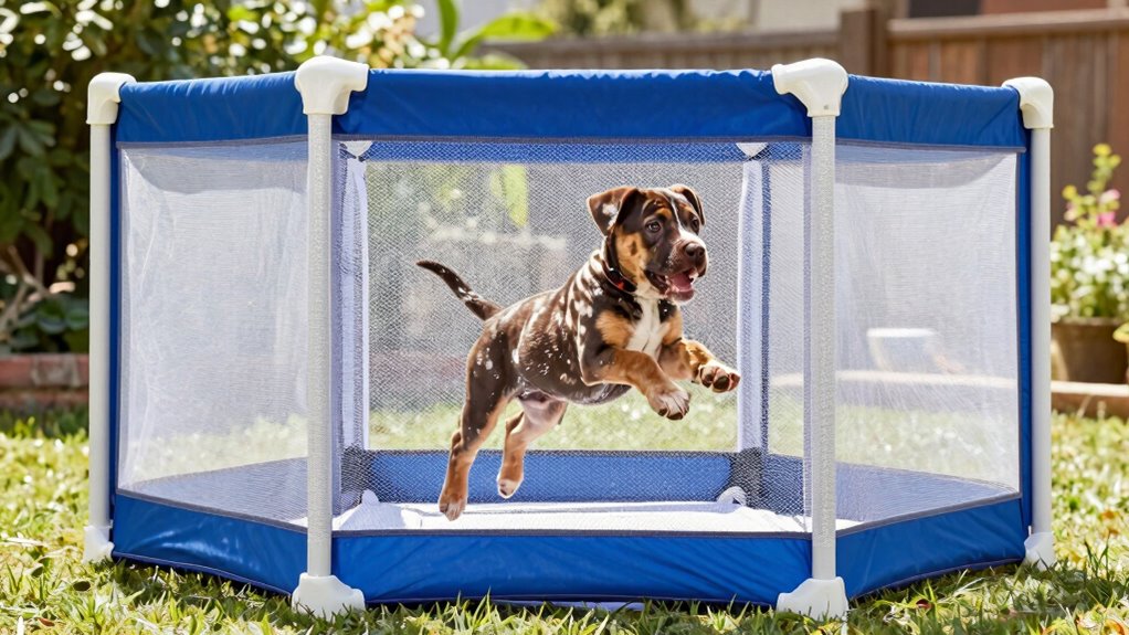 tall playpen for energetic puppies