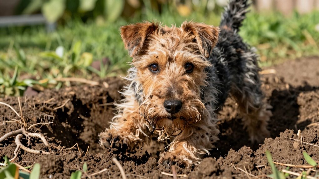 terriers digging instinct explained