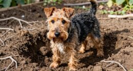 terriers love to dig
