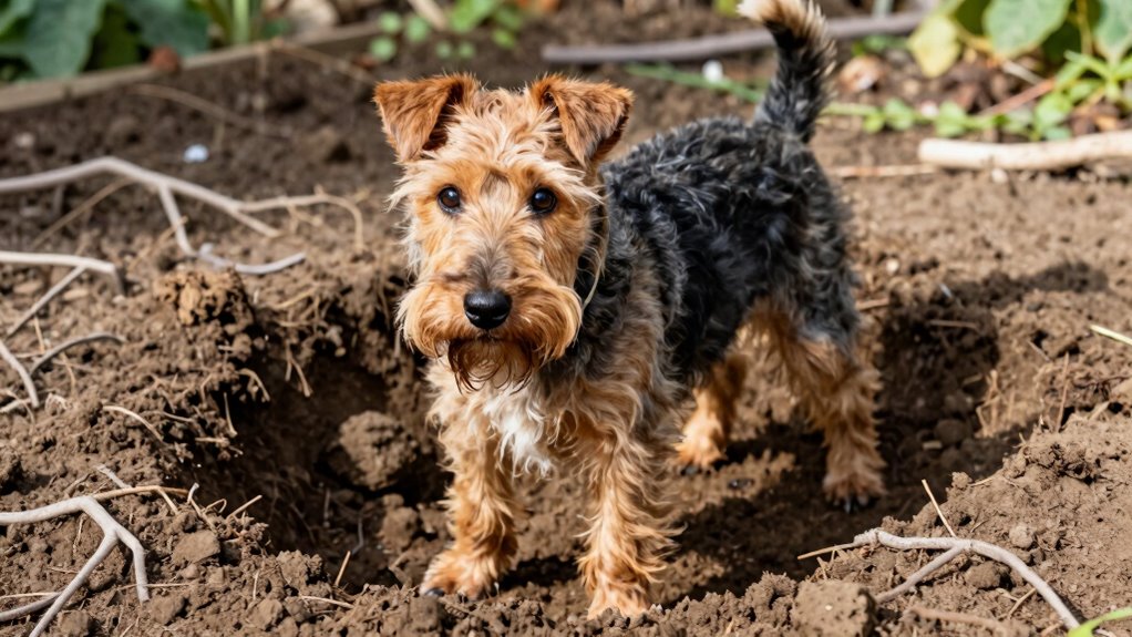 terriers love to dig