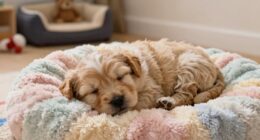 timing for puppy alone