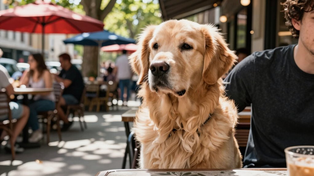 training dogs for public manners