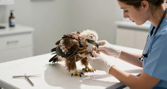 Big Bear eaglet Sandy took a scary tumble. See how she's doing