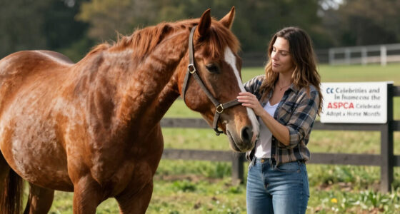 Celebrities and Influencers Help the ASPCA Celebrate Adopt a Horse Month!