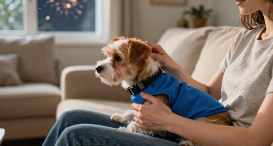 Tips for taking care of your pets when fireworks are booming