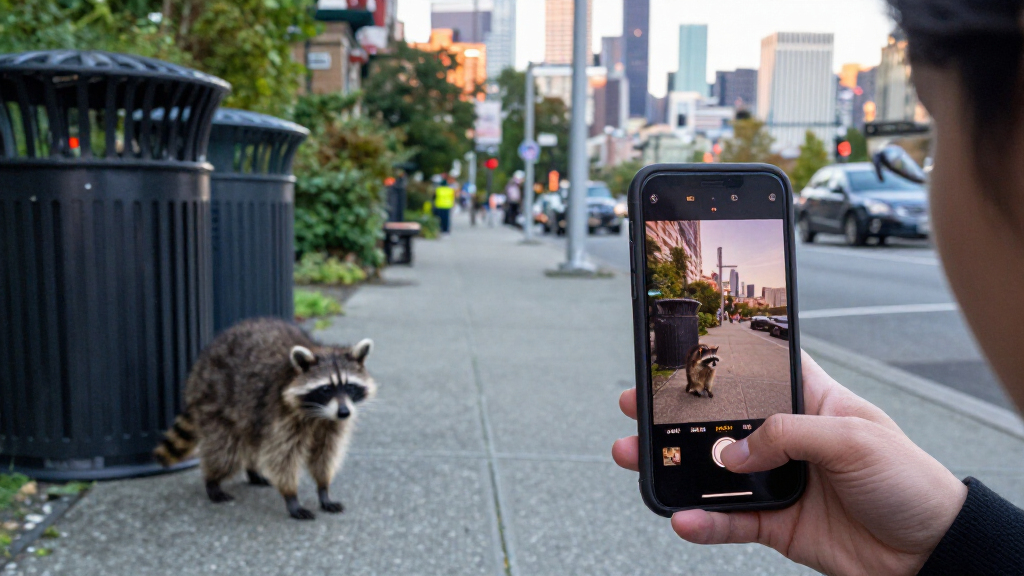 Seattle Raccoon Jimothy Viral Video