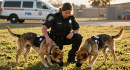 2 Arrested After Fresno Police Rescue Dogs That Tested Positive For Multiple Drugs