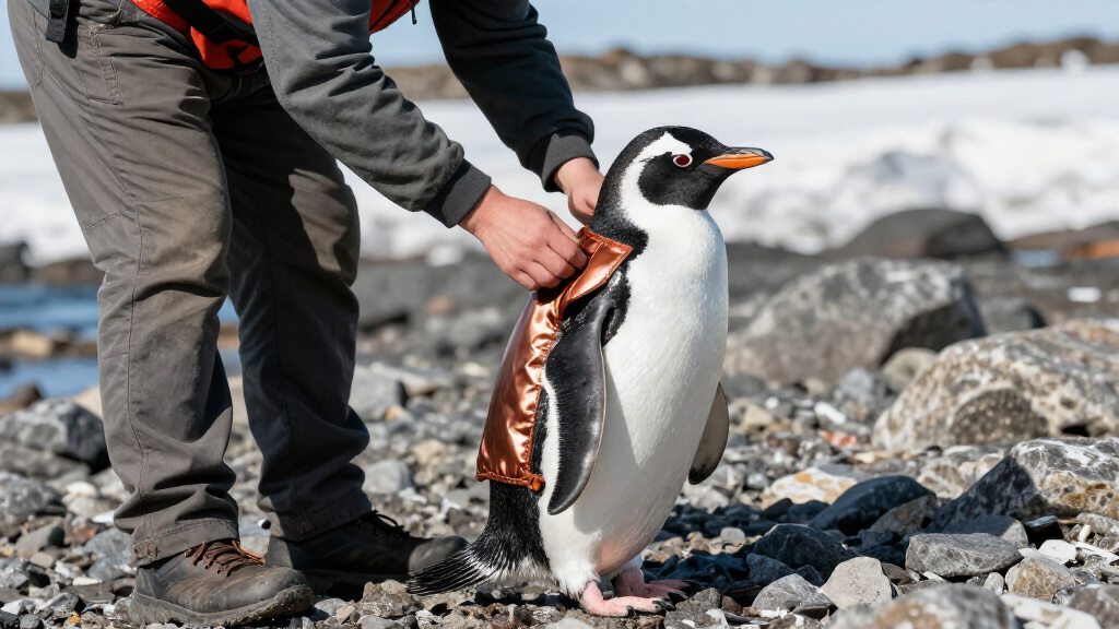 Copper Lined Vest To Help Penguins With Recovery