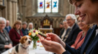 Photos: Caterpillar Among 79 Pets Blessed At Salisbury Cathedral Service