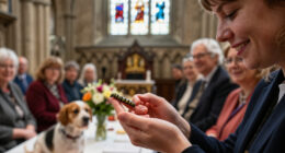 Photos: Caterpillar Among 79 Pets Blessed At Salisbury Cathedral Service