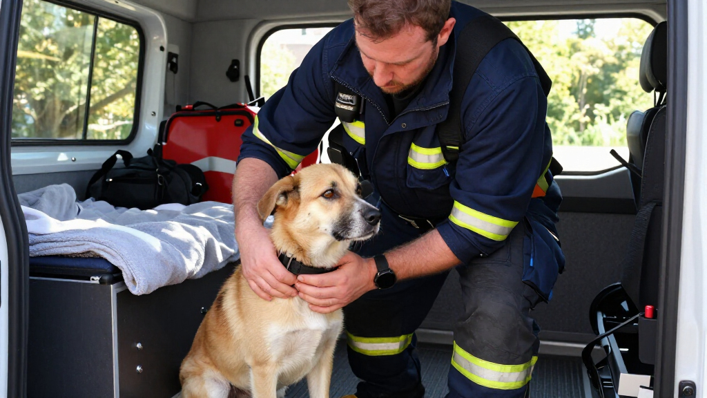 Rescued From Disaster, Bergen Finds His Home With First Responders