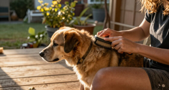 Prime Members: Get A 2-Pc Saccison Dog Grooming Brush And Comb For $5 With Free Shipping