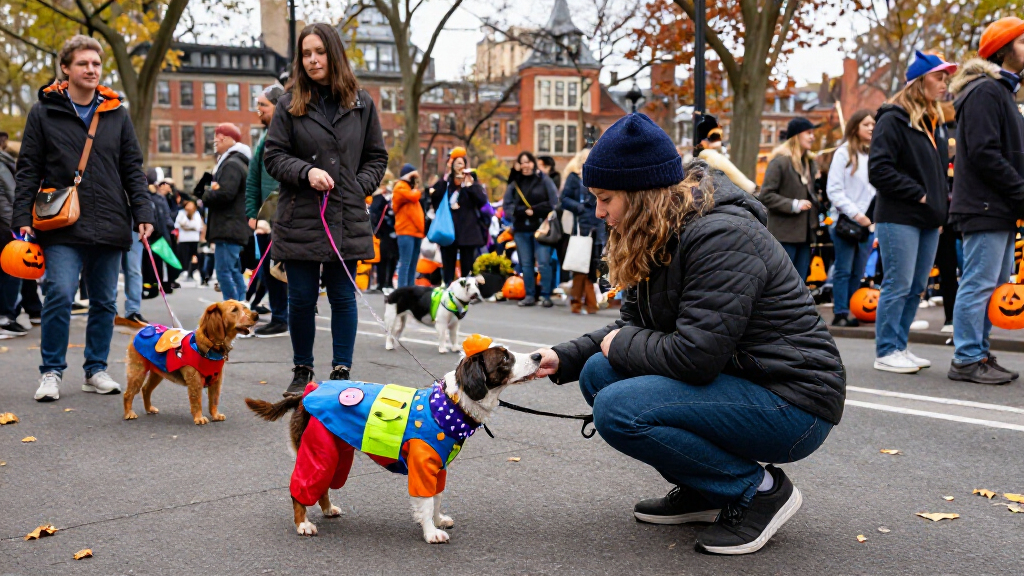 The ASPCA Participates In The 36Th Annual Tompkins Square Halloween Dog Parade